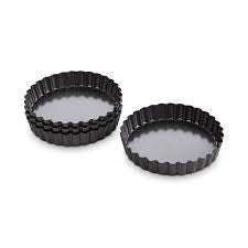 QUICHE PANS 4PC 4.25"