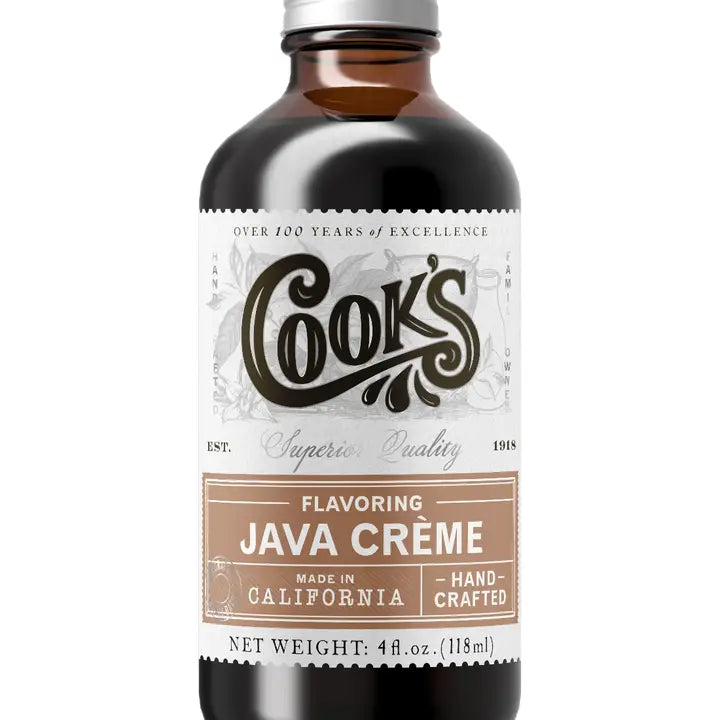 COOK'S, JAVA CREME FLAVORING