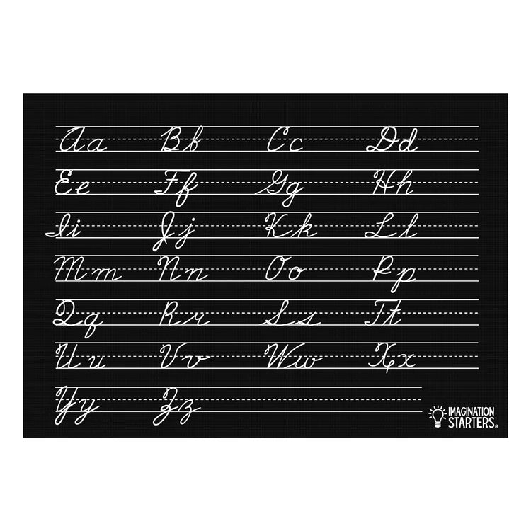 CHALKBOARD CURSIVE PLACEMAT