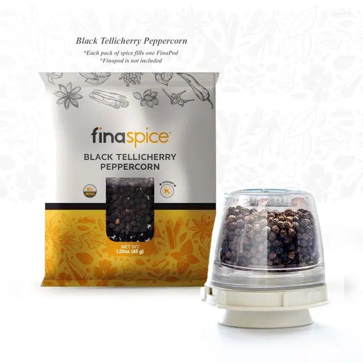FINASPICE TELLICHERRY PEPPERCORNS PACKET