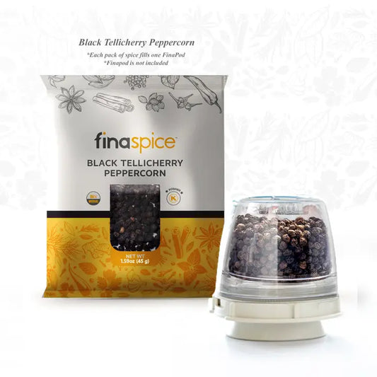 FINASPICE TELLICHERRY PEPPERCORNS PACKET
