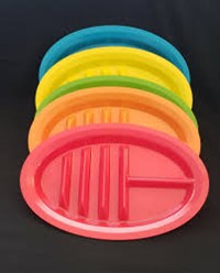 DIVIDED TACO PLATE